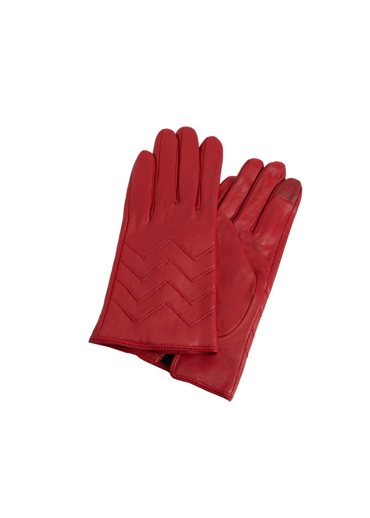 leren handschoenen rood wehkamp