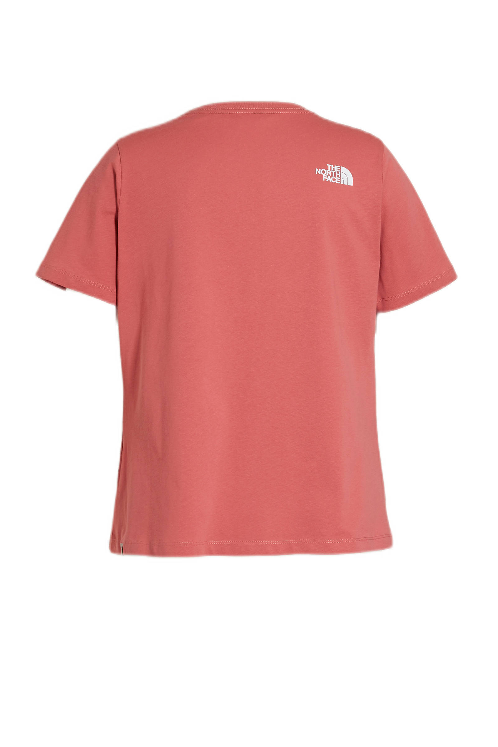 The North Face Plus Size sport T-shirt Simple Dome donkerroze | wehkamp