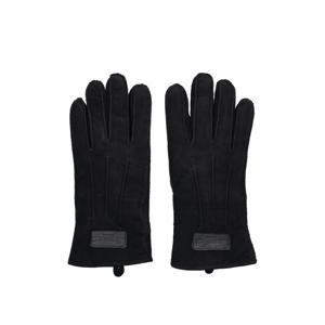 suède handschoenen zwart