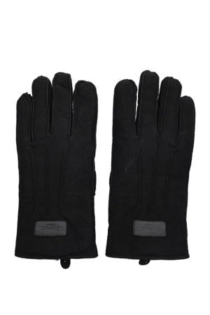 suède handschoenen zwart