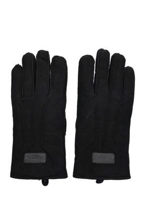 suède handschoenen zwart