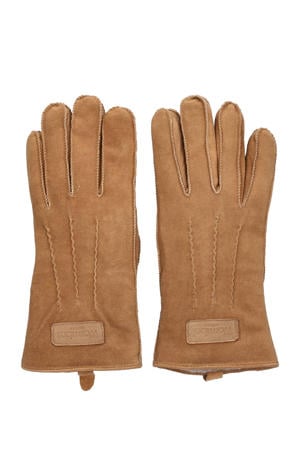 suède handschoenen cognac