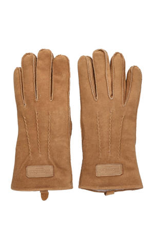 suède handschoenen cognac