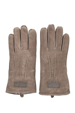 suède handschoenen taupe