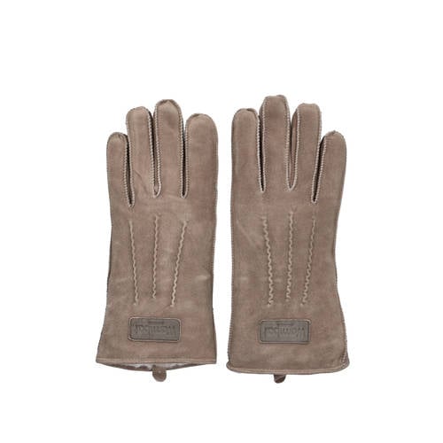 Warmbat Australia suède handschoenen taupe afbeelding