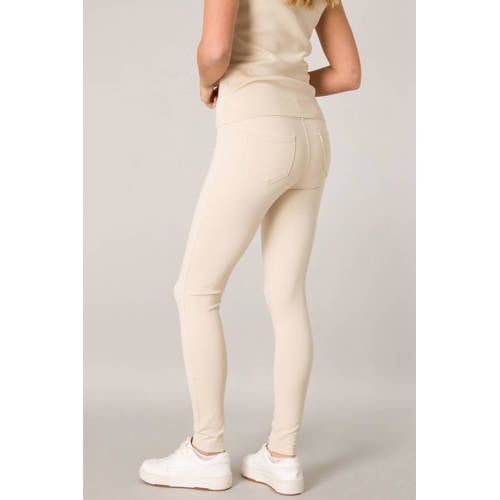 Base Level skinny tregging Ornika beige afbeelding