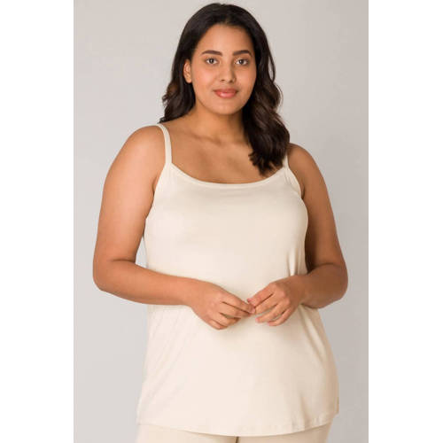 Base Level Curvy singlet Alexa beige afbeelding