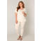 Base Level Curvy top Yoni met plooien beige