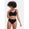 Bamboo Basics slip Belle met bamboe (set van 3) zwart
