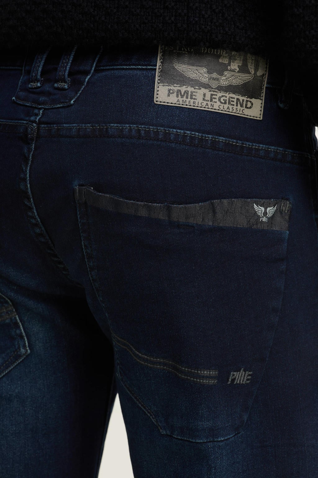 PME Legend Jeans met labeldetail, model 'Commander 3.0' in lichtgrijs online kopen | P&C PME Legend Jeans met labeldetail, model 'Commander 3.0' in lichtgrijs online kopen | P&C