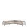 Zuiver hoekbank links SUMMER - beige