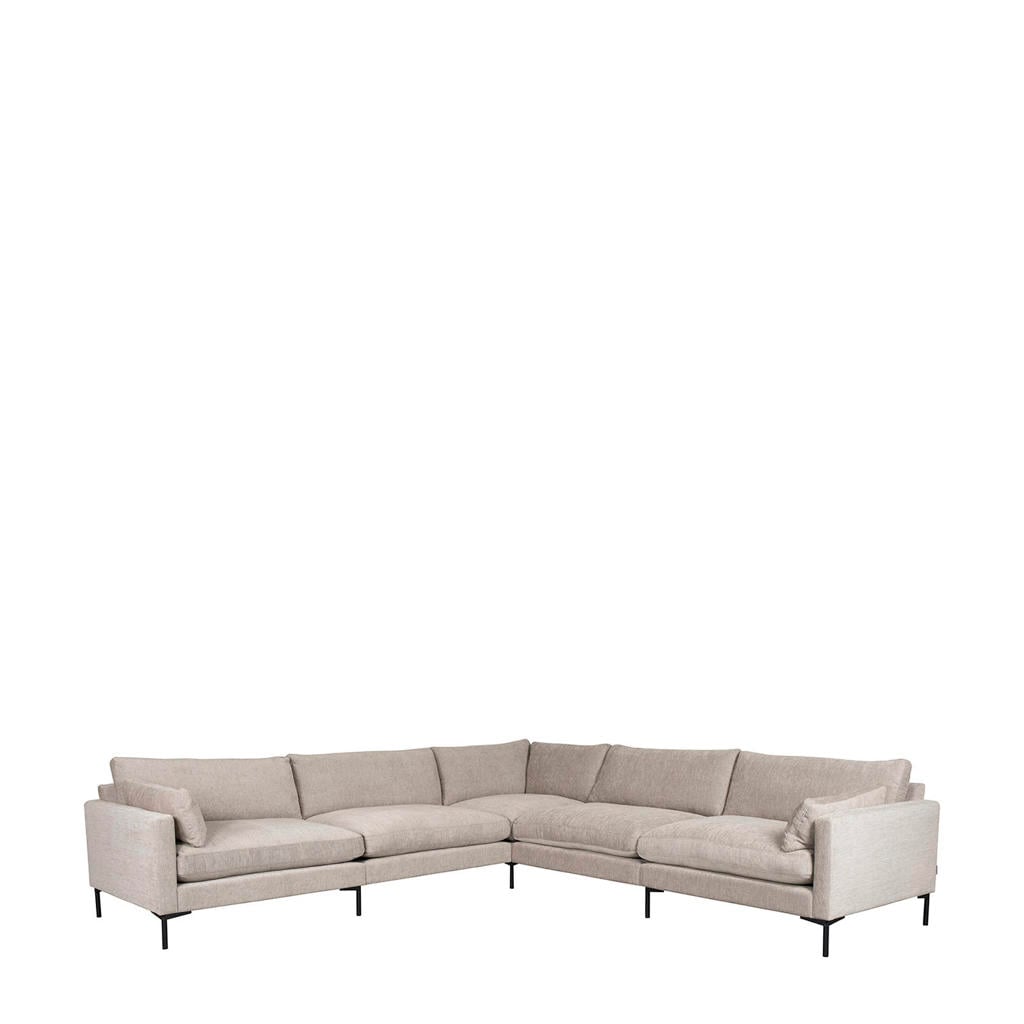 Zuiver hoekbank links SUMMER - beige