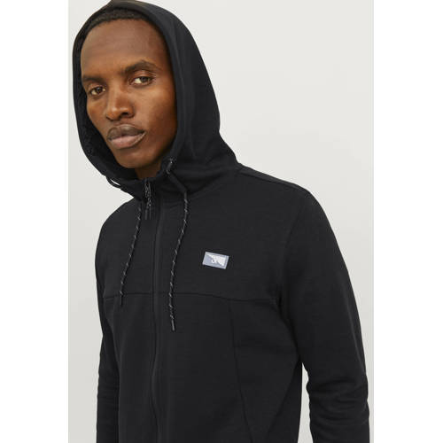 JACK & JONES ESSENTIALS sweatvest JCOAIR zwart afbeelding
