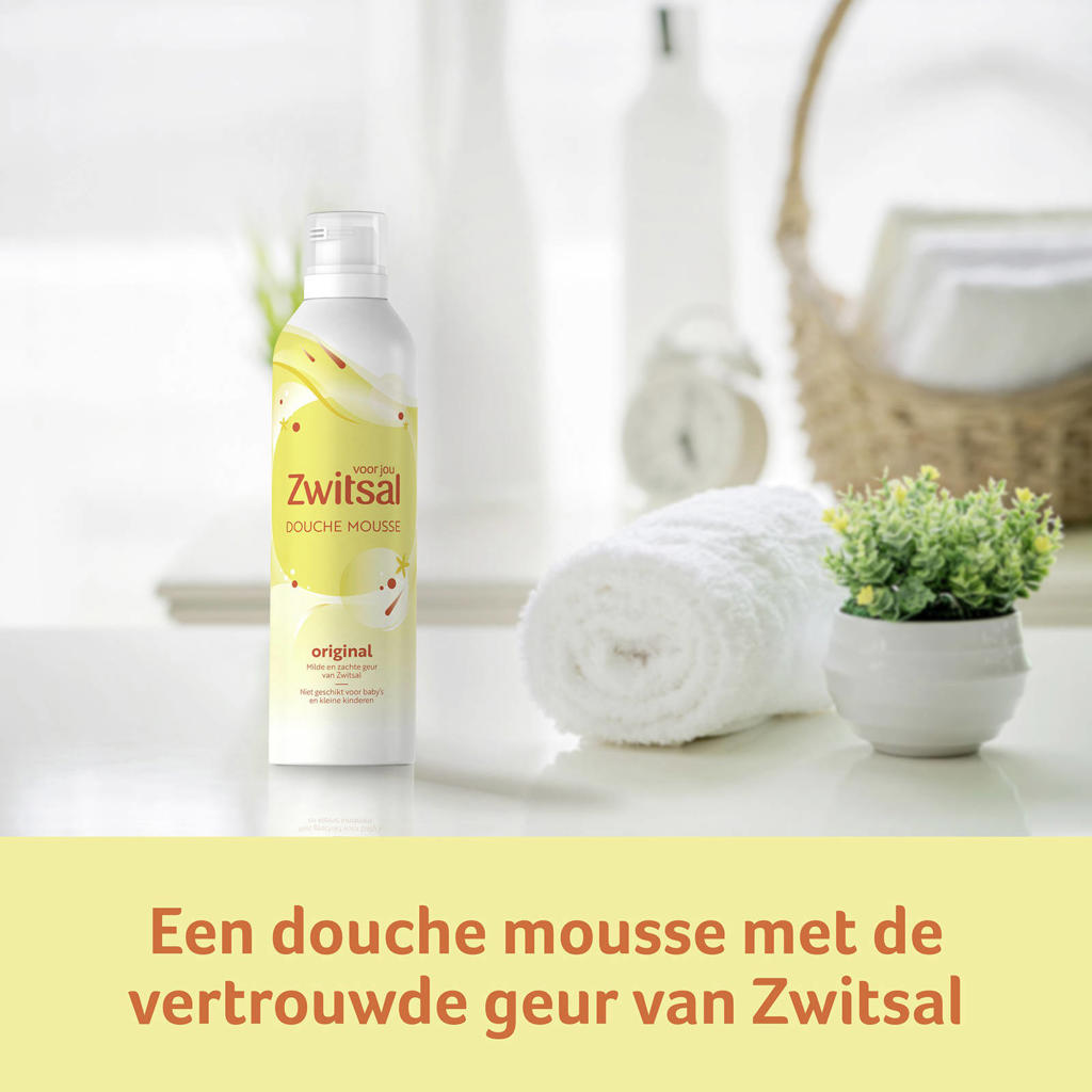 Zwitsal Voor Jou Original Mousse douchegel 6 x 200 ml