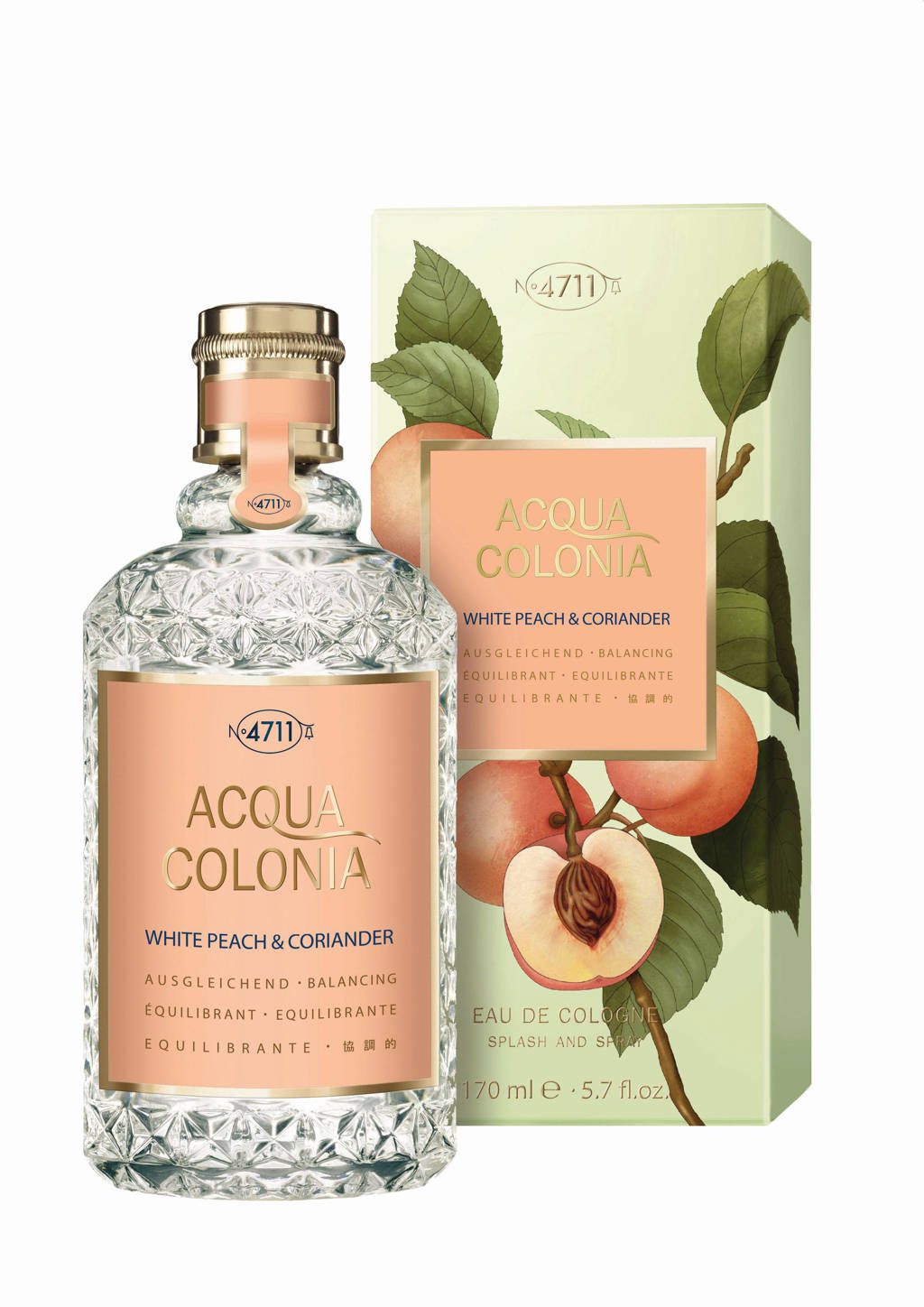 Acqua Colonia Balancing - White Peach & Coriander - 170 ml