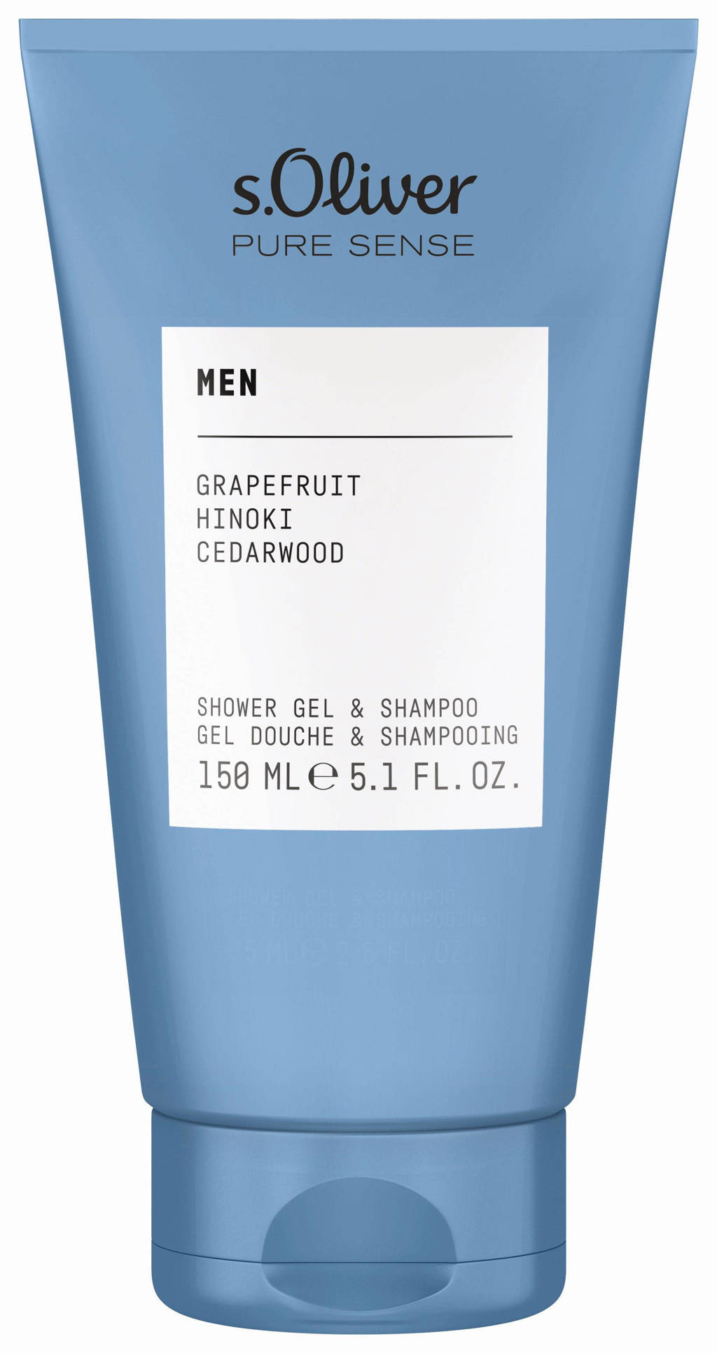 s.Oliver Pure see Men douchegel - 150 ml