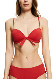 thumbnail: ESPRIT Women Beach voorgevormde beugel bikinitop rood