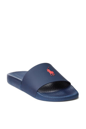 Polo Slide  slippers blauw/rood