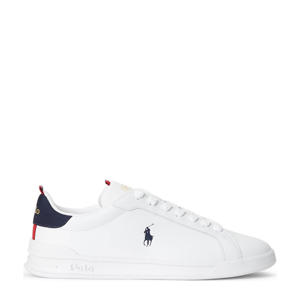 Heritage Court leren sneakers wit/blauw/rood