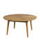 Wehkamp Home Housecraft Living Fabio Salontafel Rond Hout 80x80 cm Naturel Fabio Salontafel Rond Hout 80x80 cm Naturel