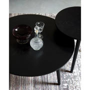 thumbnail: Housecraft Living Housecraft Living Fabio Salontafel Rond Hout 80x80 cm Zwart Fabio Salontafel Rond Hout 80x80 cm Zwart