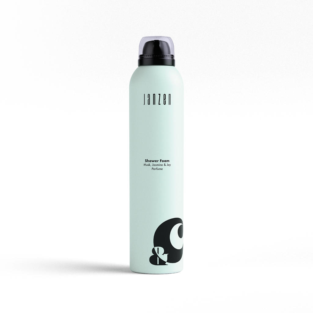 JANZEN &C Musk, Jamine & Joy schuimende douchegel - 200 ml