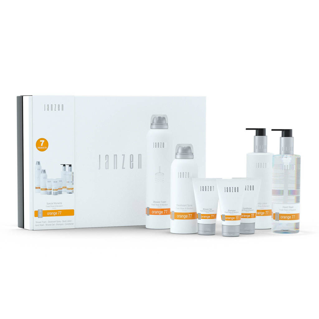 Janzen Special Moments Orange 77 giftset - 5 stuks