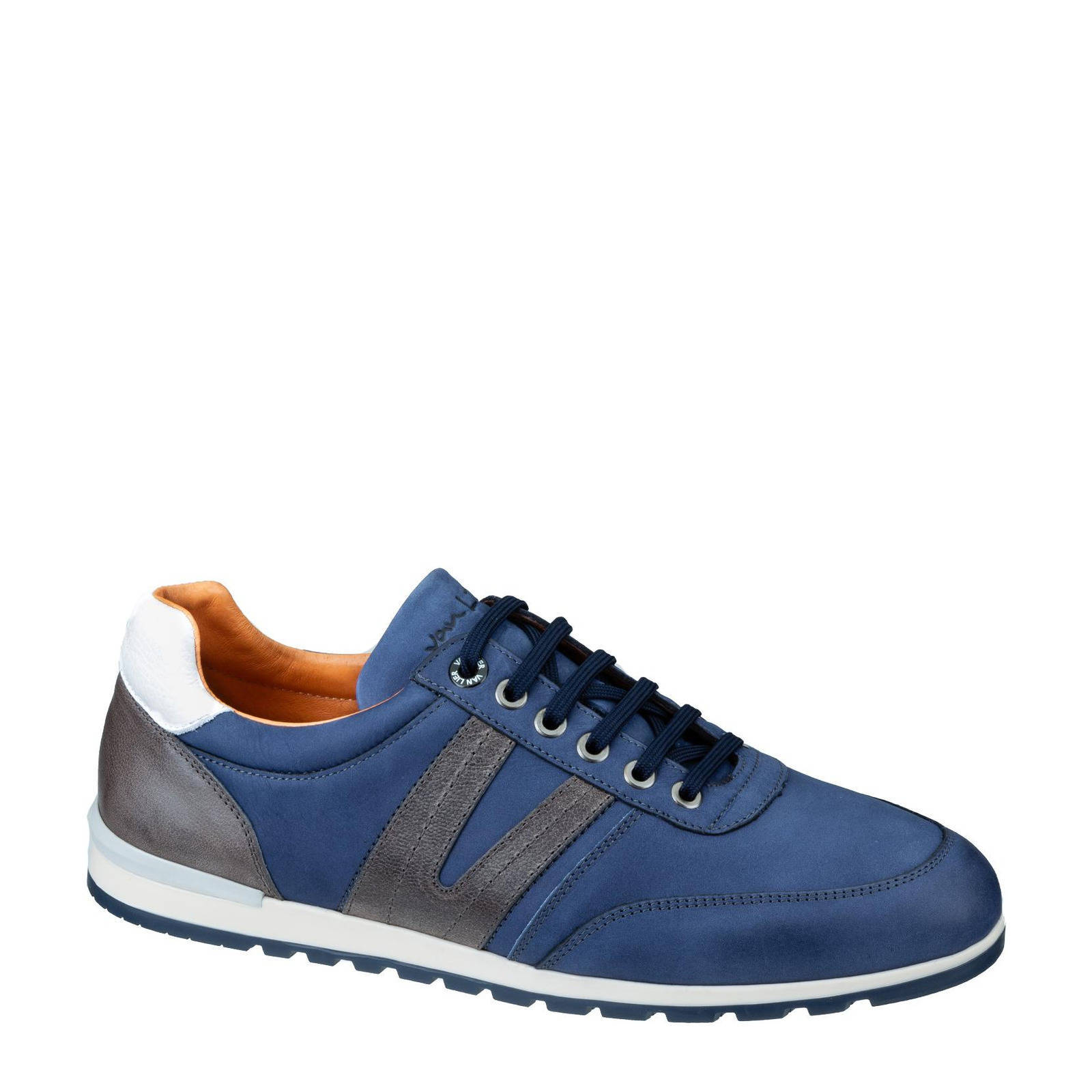 Blauwe VAN LIER Lage sneakers ANZANO | Omoda