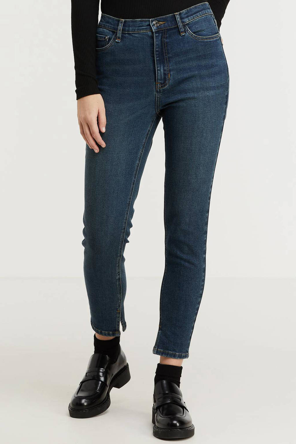 FREEQUENT skinny jeans FQHARLOW medium blue denim