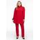 YOEK tuniek van travelstof DOLCE rood