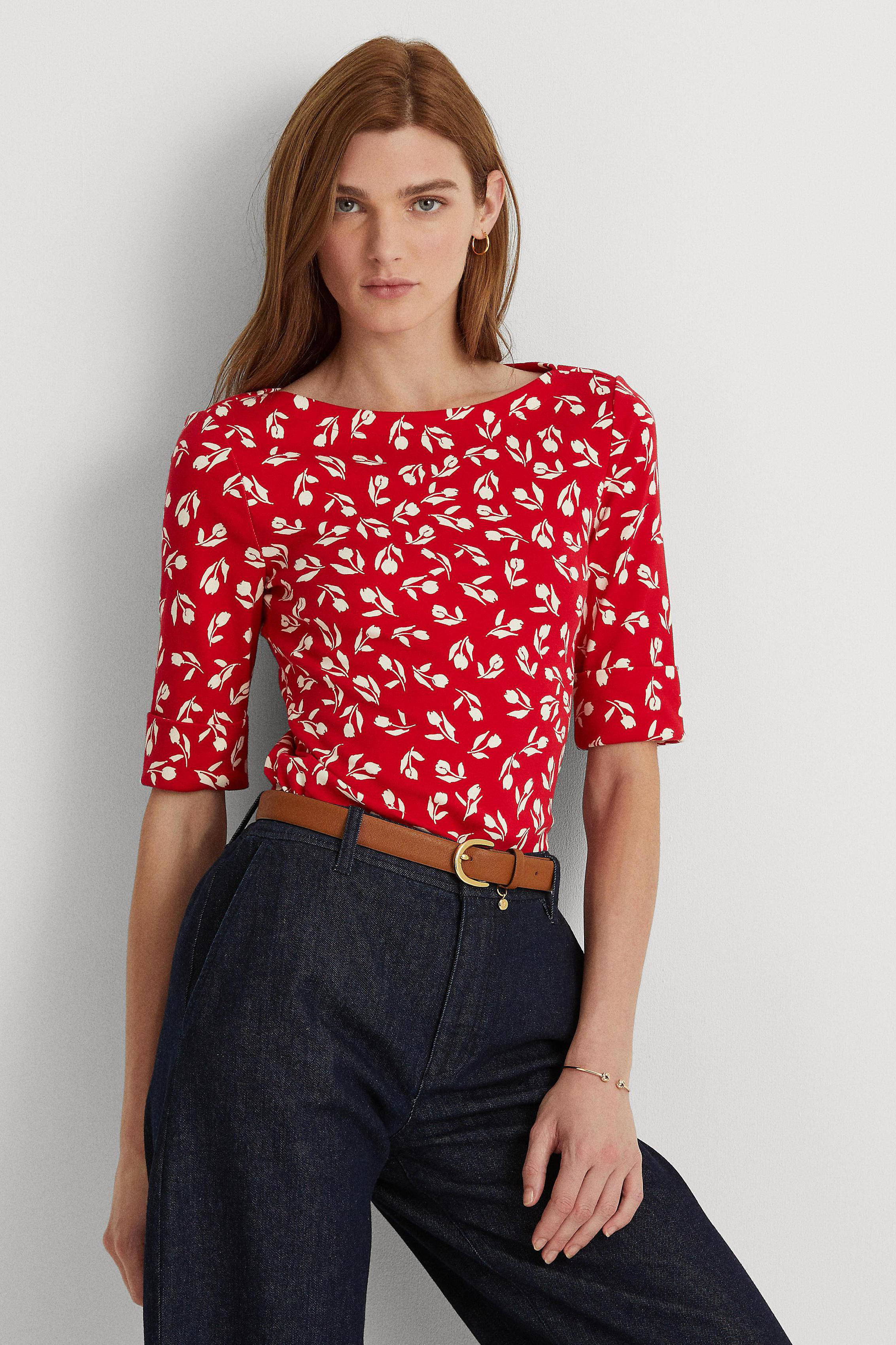 wanhoop Zelfrespect merk op Rode T Shirts Dames Sale, SAVE 32% - lutheranems.com