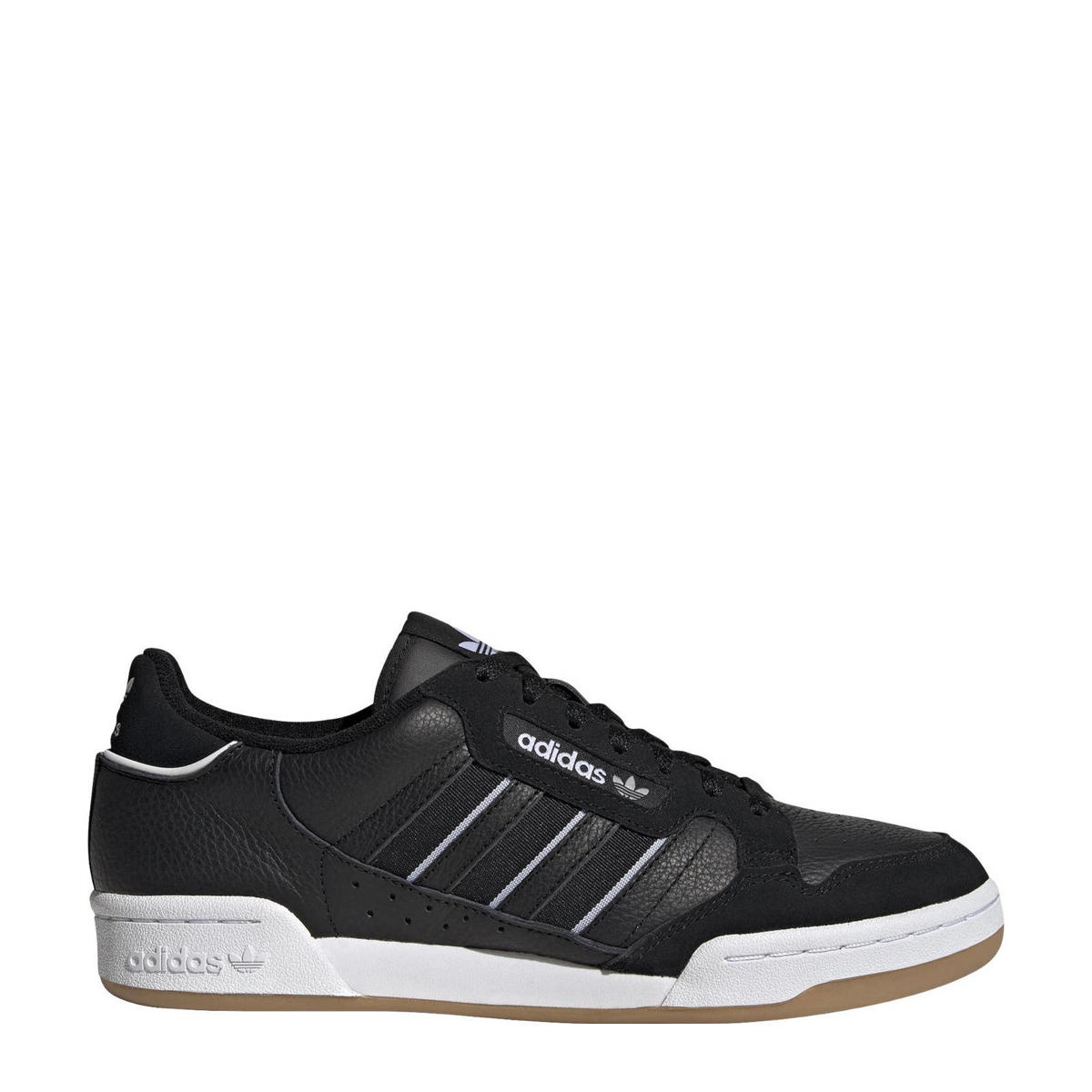 Museum Altaar Perfect adidas Originals Continental 80 Stripes sneakers zwart/wit | wehkamp