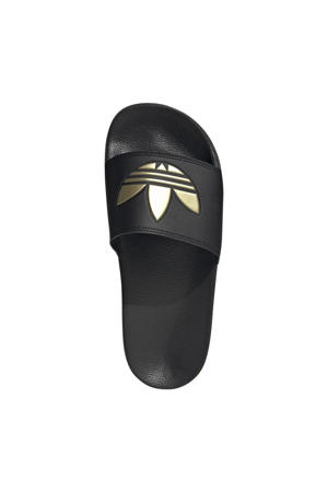 Adilette Lite badslippers zwart/goud