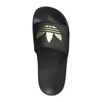 adidas Originals Adilette Lite badslippers zwart/goud