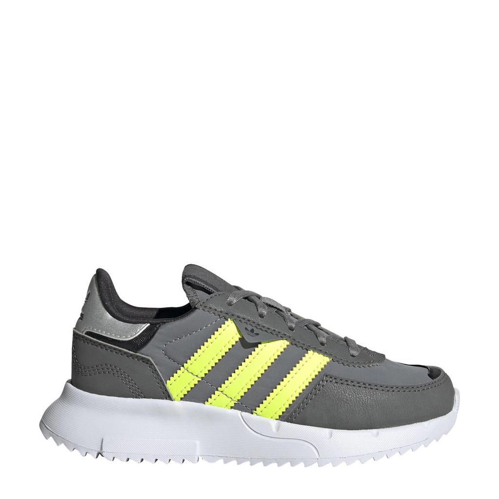 adidas Originals Retropy F2 sneakers lichtgrijs/geel/grijs