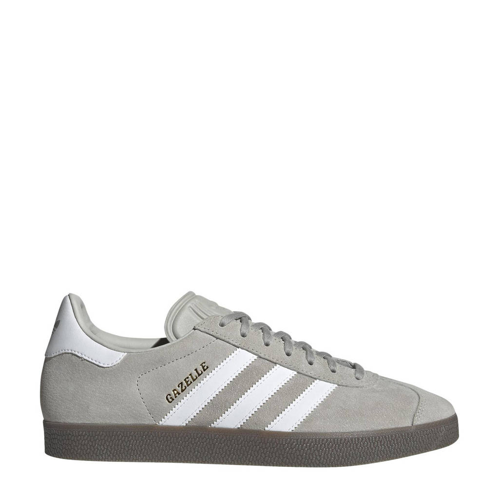 Schouderophalend genezen Draak adidas Originals Gazelle sneakers grijs/wit/lichtgrijs | wehkamp