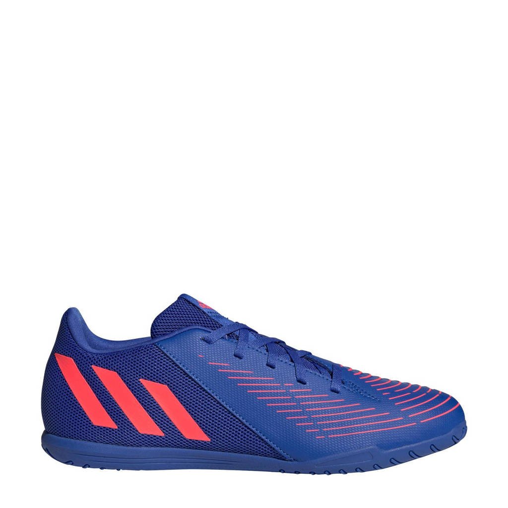 adidas Performance Predator Edge.4 IN zaalvoetbalschoenen blauw/rood