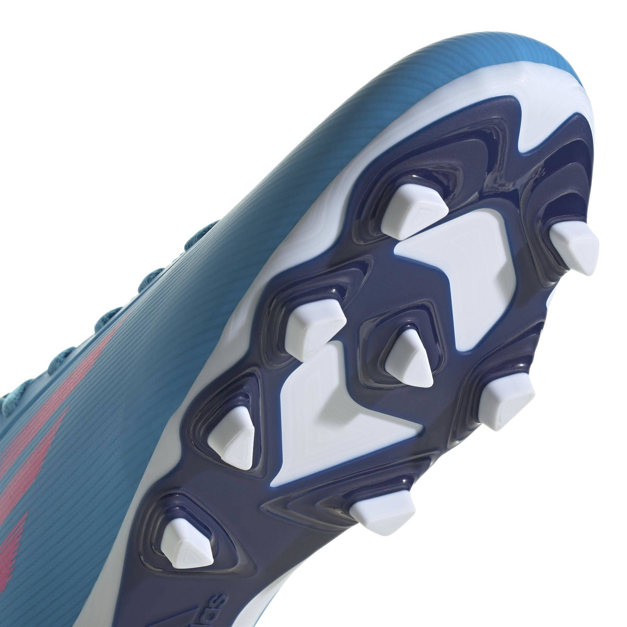 adidas Performance X Speedflow.4 voetbalschoenen lichtblauw/fuchsia/donkerblauw  | wehkamp