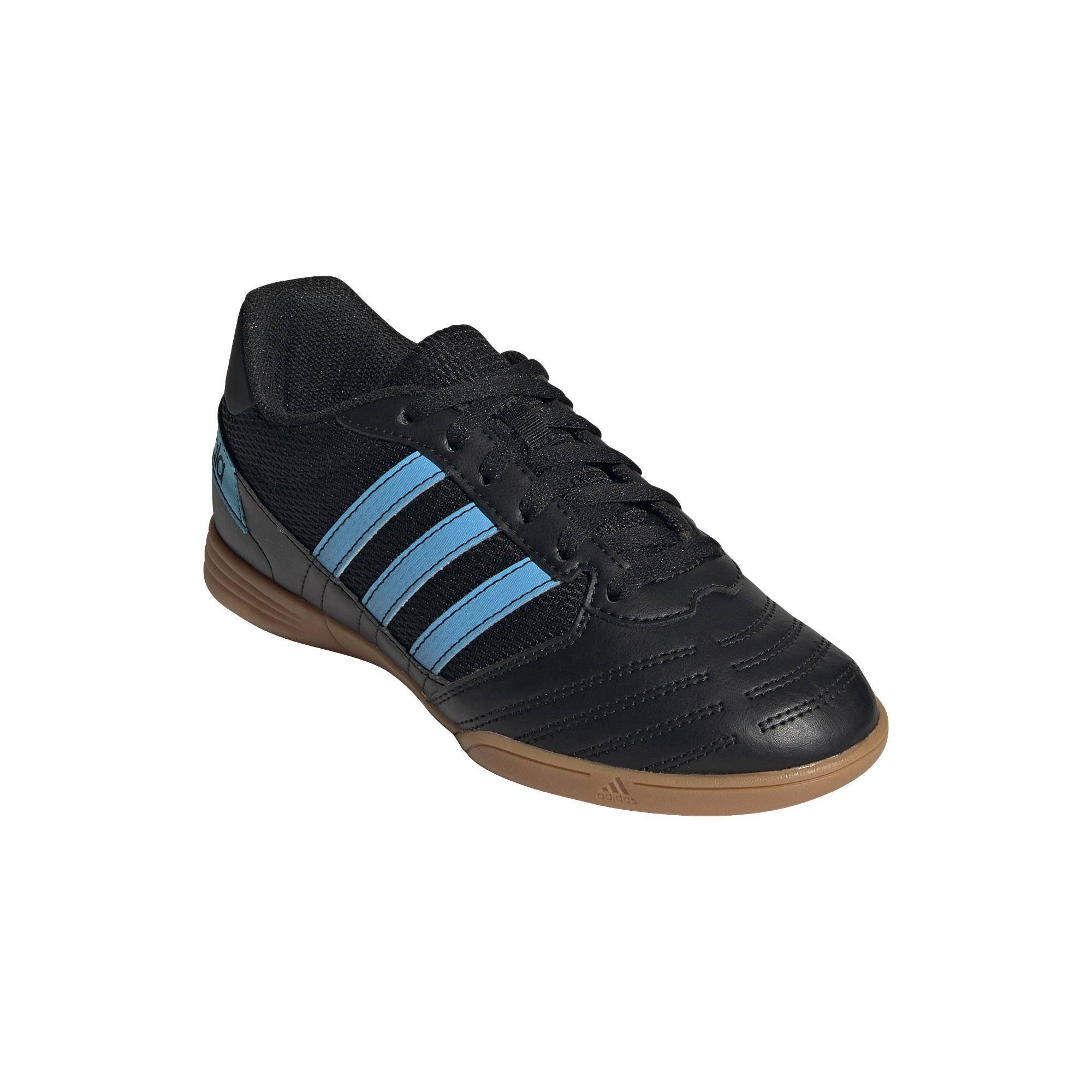 adidas Performance Super Sala zaalvoetbalschoenen zwart/lichtblauw | wehkamp