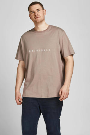 T-shirt JORCOPENHAGEN Plus Size met logo fungi