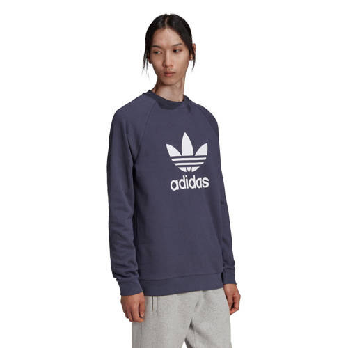 adidas Originals sweater donkerblauw/wit