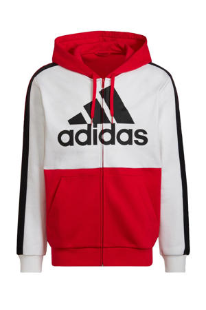 Senior  hoodie wit/rood