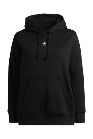 Plus Size hoodie zwart