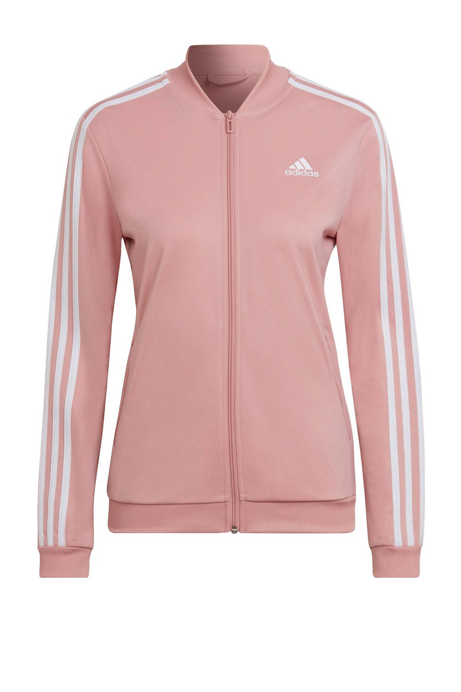 adidas Performance trainingspak roze/rood | wehkamp