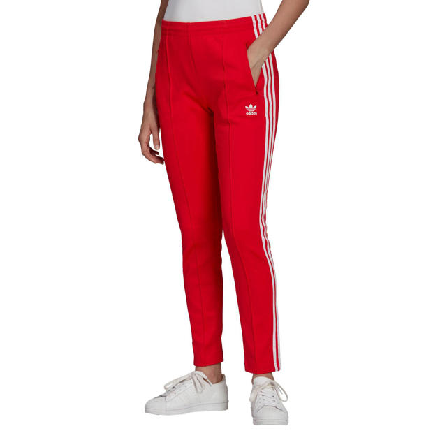 Beven Bezwaar satelliet adidas Originals Superstar broek rood | wehkamp
