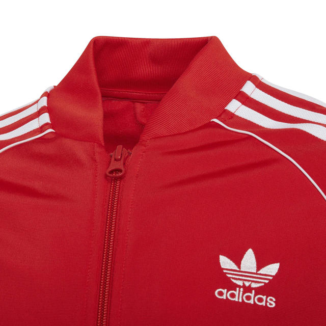 Verzadigen kapok Een zekere adidas Originals Super Star Adicolor vest rood/wit | wehkamp