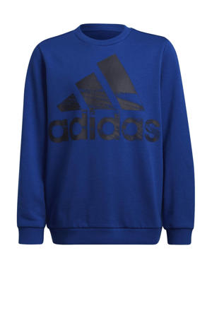   sportsweater kobaltblauw/donkerblauw