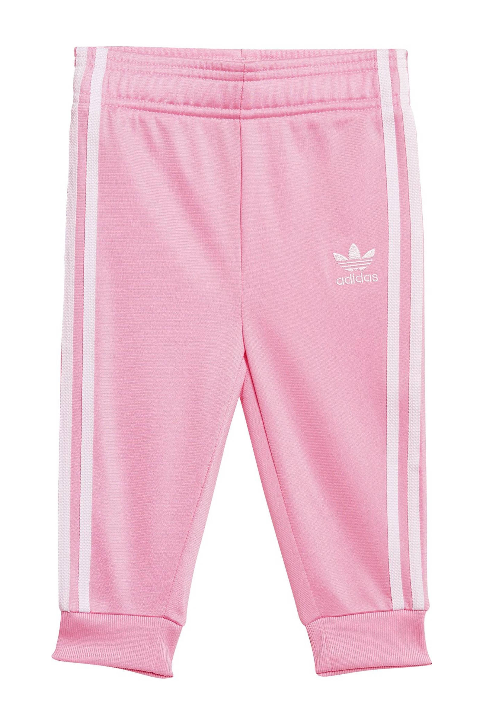 adidas baby trainingspak roze