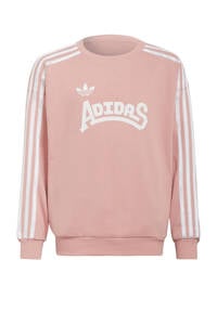 adidas Originals sweater lichtroze/wit