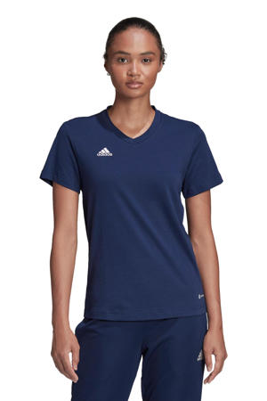 senior voetbalshirt donkerblauw